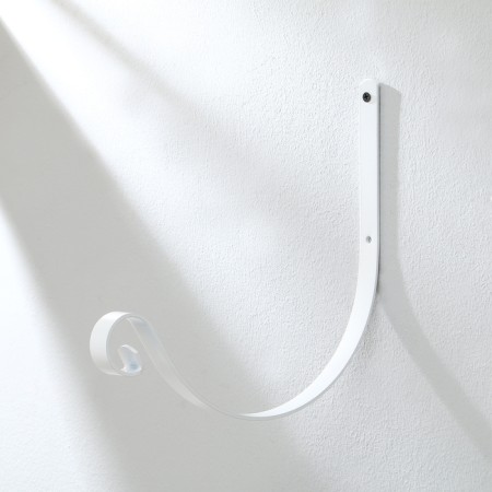 Bracket for kashpo kovaya, 28 cm, metal, white