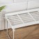 Universal folding regiment, 39 × 14 × 15.5 cm, white color