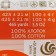 Yarn "Natural cotton" 100% cotton 425m/100g (02-black)