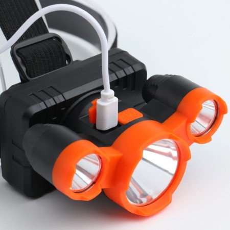 Bathelast voluntary flashlight 5 watts, 800 mAh, 3 LED, 4 modes-4