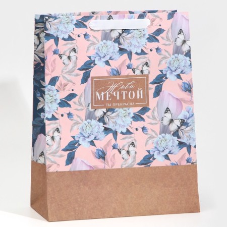 Package Gift Craft horizontal, packaging, “live a dream”, l 31 x 40 x 11.5 cm-3