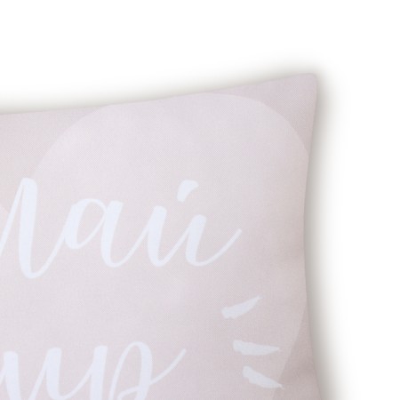 Decorative Ethel Pillow "Make the world better" 40x40 cm, Gabardin, 100% of the p/e-1