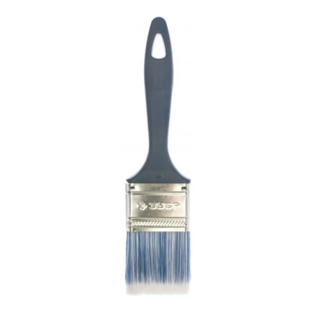 Brush flat bison 4-01013-050, artificial bristles, plastic pen, 50mm