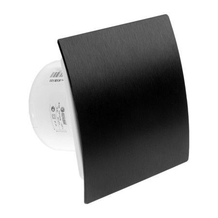 Exhaust fan "KVB100, d = 100 mm, 33-41 dB, without a switch, matte black
