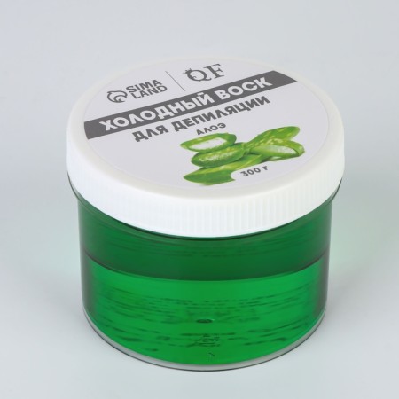 Cold wax for depilation, 300 g, with aloe aroma-3
