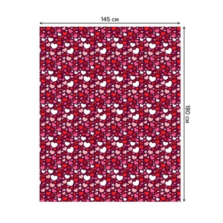 The tablecloth “Happiness”, rectangular, oxford, size 145x180 cm-1