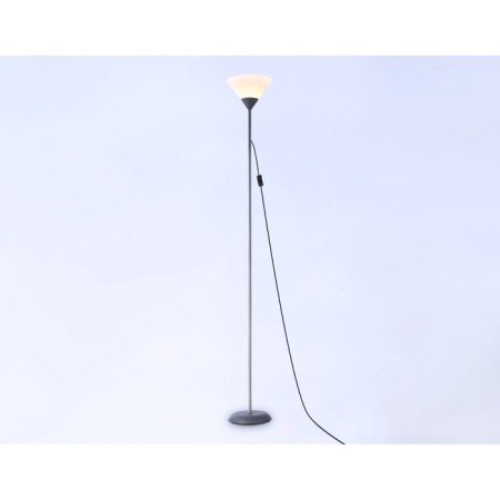 Floor lamp with a switch on the wire Ambrella Light, Floor, TR97615, E27, Silver Color-2