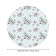 Tables on the table “Tenderness”, round, oxford, elastic band, size 140x140 cm, diameter 105-120 cm