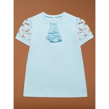 T -shirt for girls, height 158 ​​cm, blue color