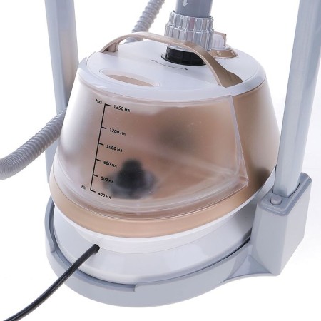 KitFort KT-913 steamer. floor, 2000 watts, 1300 ml, 35 g/min, cord 1.9 m, white-beige-3