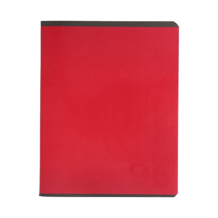 A notebook of 96 sheets in the Viva Magenta cage, covered cardboard, selective UV-lak, block 65 g/m2, mix-6