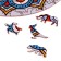Figure puzzle "Mandala", a series "Funny toys"