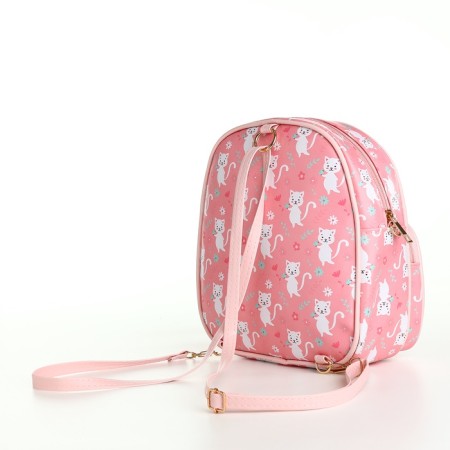 Backpack baby cat, 20*8*23, lightning departure, n/pocket, pink-5