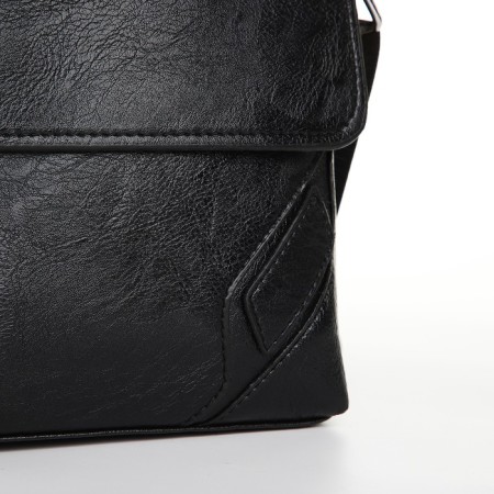 Male bag, black color-2