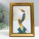 Photo frame plastic 10x15 cm "Kosichka" gold 17.3x12.3 cm