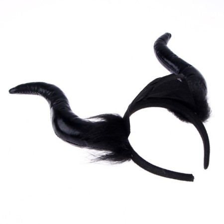 Carnival rim "Devil", black color-1