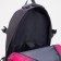 Tourist backpack on lightning, 22/27 l, 3 external pockets, with extension, raspberry color