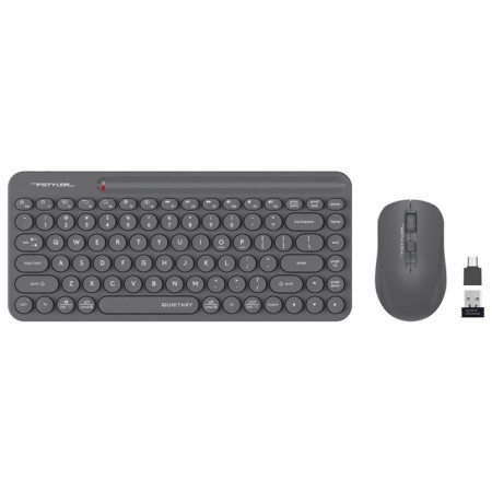 Keyboard + Mouse A4Tech FSTYLER FG3200 Air2 Claw: Gray Mouse: Gray USB wireless Slim MU 107990-1