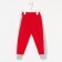 Pants for girls, red color, height 80