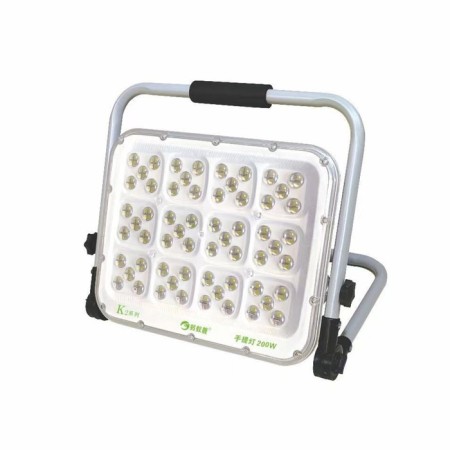 Battery worker, 200 W, 15000 mAh, 7200 lm, diode 2835, IP65, 19 x 24.5 x 5 cm