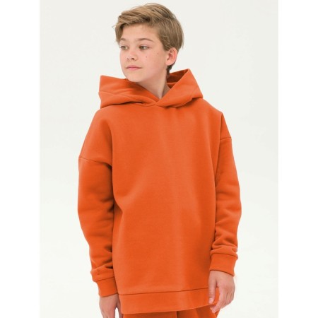 Children's sweatshirt, height 164 cm, orange color