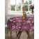 The tablecloth “Bright snowflakes”, round, Saten, d = 150 cm