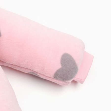 Combineson crumb I am insulated plush, height 68-74, pink-2