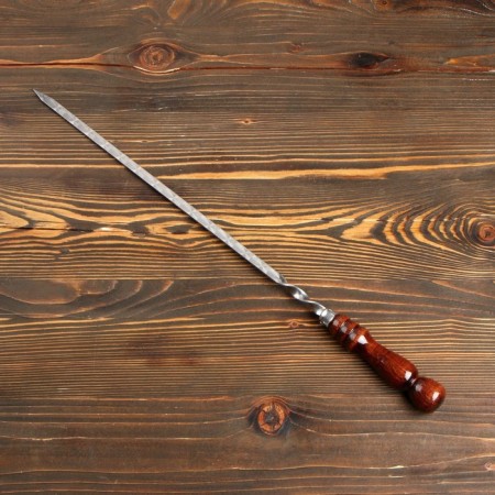 Uzbek shampoo with a wooden handle, working length - 40 cm, width - 12 mm, thickness - 3 mm-1