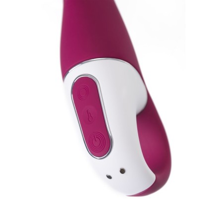 SATISFYER HEATED Thrill vibro -stimulator, red color-15
