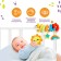 Stretching - spiral with toys arc on a stroller / crib for babies 0+ "Little Happiness", Baby Me