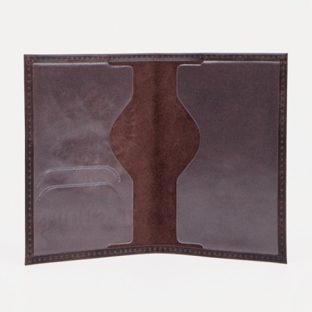 Passport cover, brown color-2