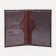 Passport cover, brown color