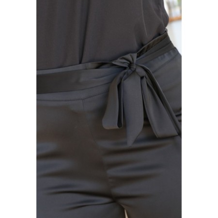 Female suit, size 48, black color-8