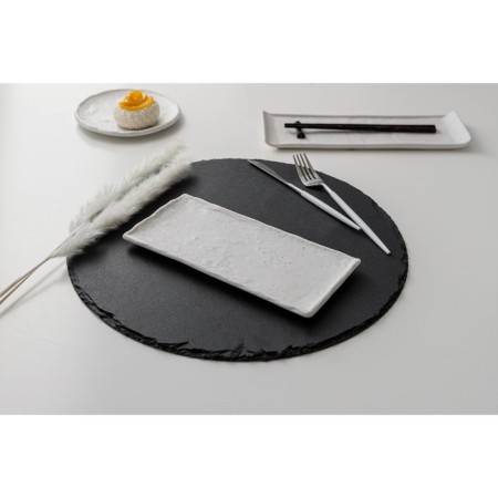 Porcelain dish for supply to Magistro Slate, 25 × 12 cm, white color-6
