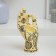 Hindi candlestick with painting, 16cm