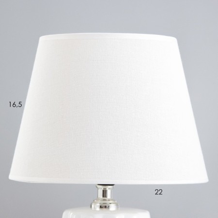 Liana table lamp E27 40W white 23x23x34 cm Risalux-2