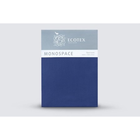 Board of the euro "Monospace", size 220x240 cm, dark blue color-1