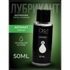 Intimate lubricant Lychi, water-based gel lubrication, 50 ml of oka-chpoki