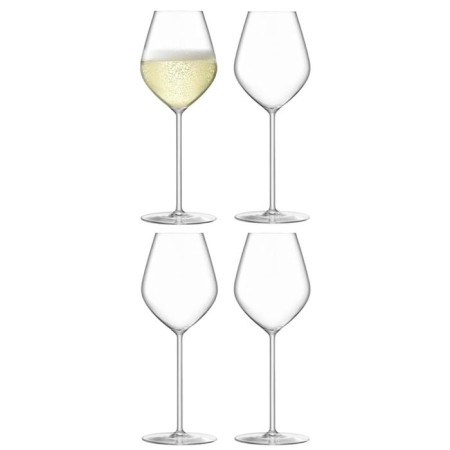A set of glasses for champagne Borough, 285 ml, 4 pcs