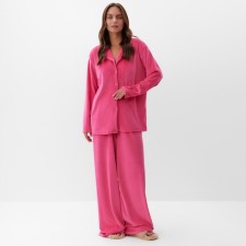 Women's costume (shirt and trousers) KAFTAN PLUSHY p. 52-54, fuchsia