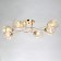 Chandelier "Accent", size 53x16x78 cm, 360W 6xe27