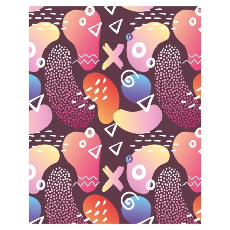 Pillow Golk "Children's abstraction, decorative, size 16x45 cm-1