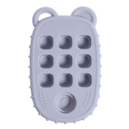 Baby Relapper for kids "Phone: Bear", food silicon-2
