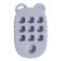 Baby Relapper for kids "Phone: Bear", food silicon
