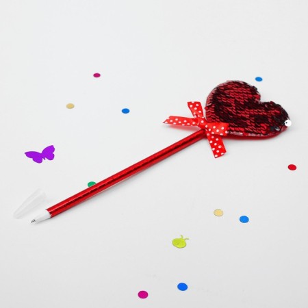 Handle "hearts", with teaples, color mix-3