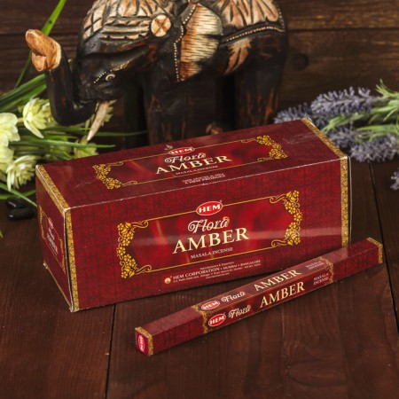 Incense "hem" 8 sticks of Masala Amber