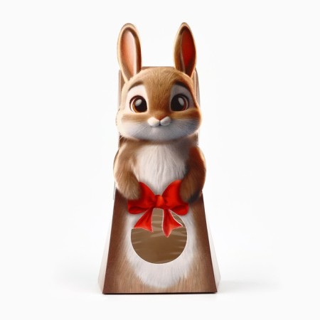 Folding box with the Bunny window, 6 x 14.4 x 3.5 cm-1