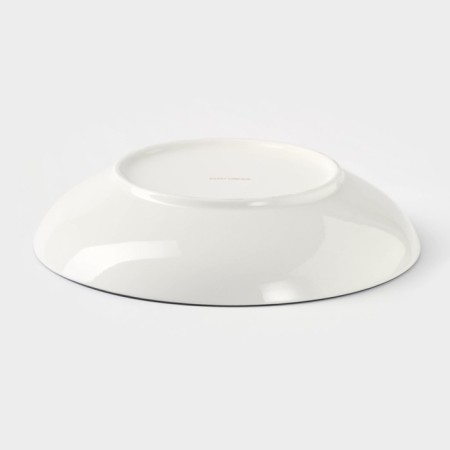 Plate ceramic deep shade "Mirsoole", d = 21 cm, green color-2