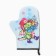 Mittens-seging "Winter Walk" 20x28 cm, 35% HL, 65% PE, Vatin 250 g/m2