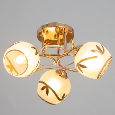 Jeannet chandelier 3x40W E27 Gold Model: 2800064-1